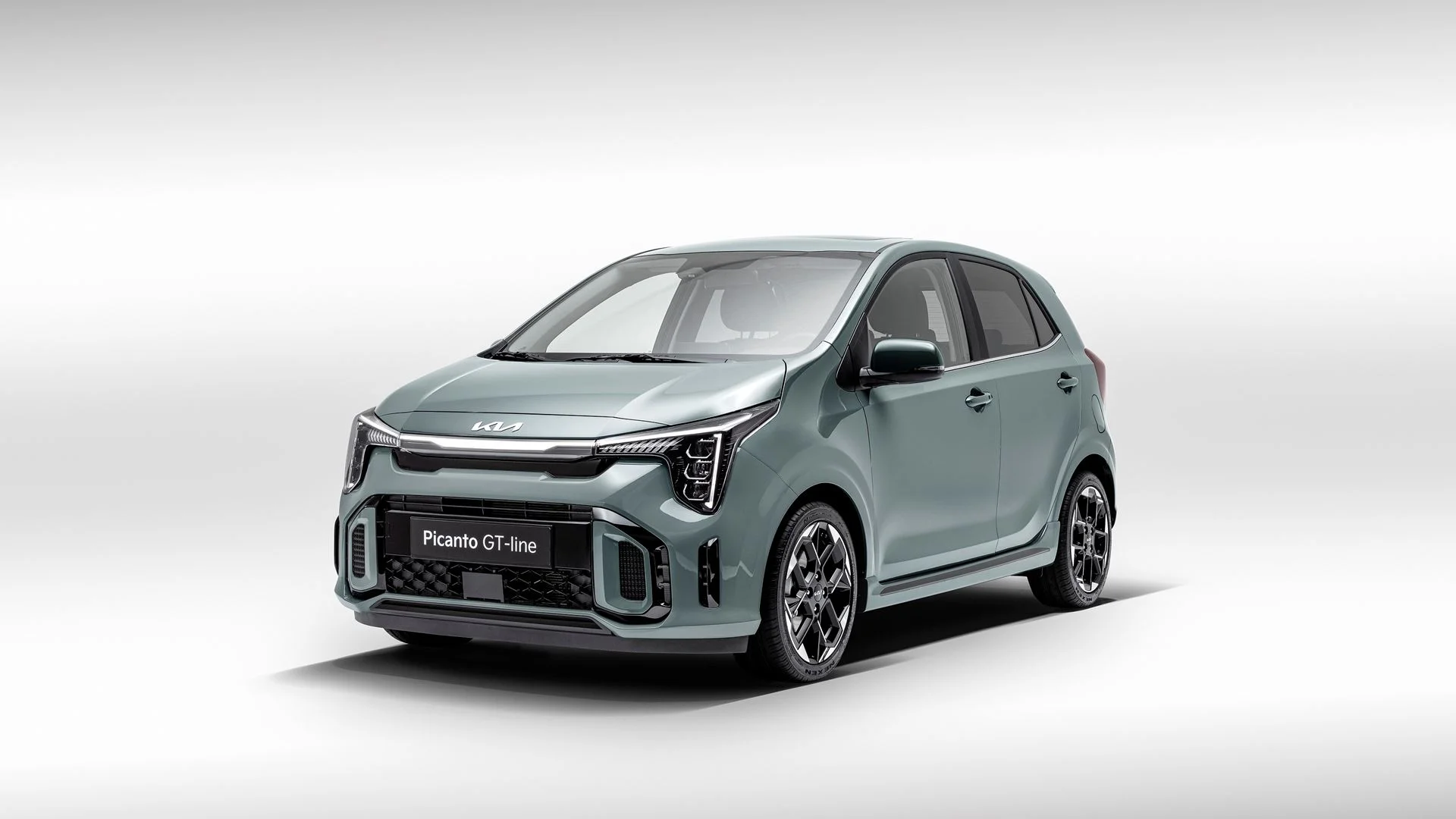 2024 Kia Picanto GT-Line front three-quarter view